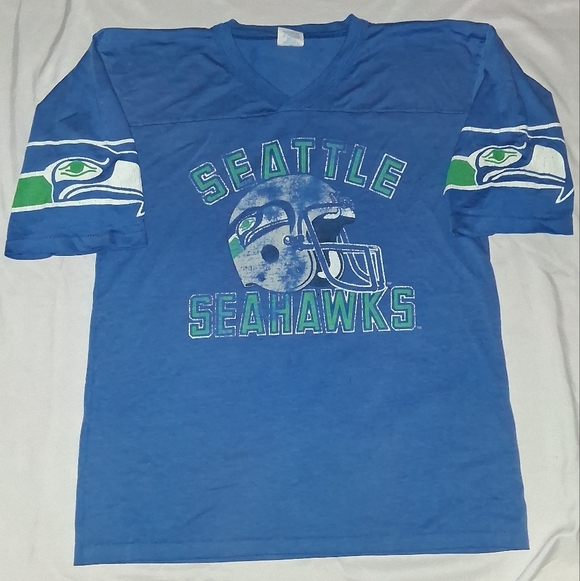 Vintage Other - 70s Seattle Seahawks Vintage Tee Jersey Shirt Raglan